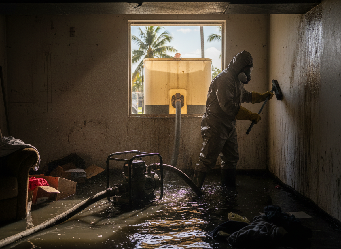 Sewage Cleanup in Miami, FL