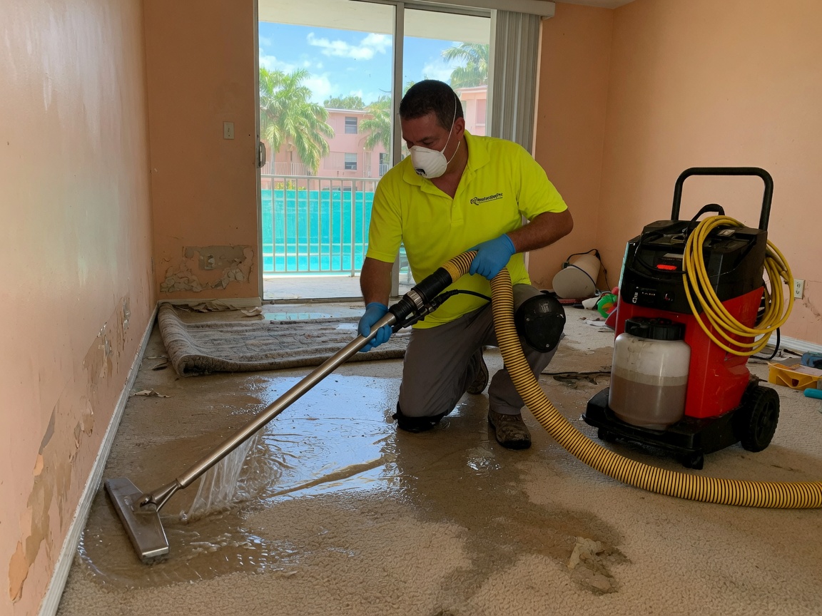 Water Extraction in Miami, FL